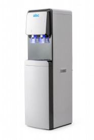 Кулер для воды АВС V 800 АE напольный с электронным охлаждением и нижней загрузкой белый/черный 120280001