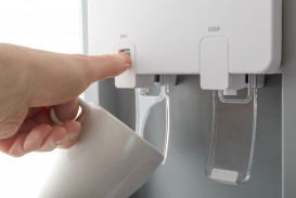 Кулер для воды АВС V500 напольный с компрессорным охлаждением белый/серый 120150001