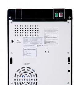 Кулер для води HotFrost 35AEN підлоговий з електронним охолодженням та нижнім завантаженням чорний/сріблястий 120203502