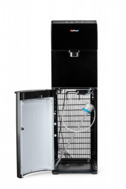 Кулер для воды HotFrost 450AMI Black напольный с компрессорным охлаждением и нижней загрузкой черный 120145002