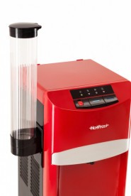 Кулер для воды HotFrost 45A Red напольный с компрессорным охлаждением и нижней загрузкой красный 120104502