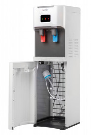 Кулер для води HotFrost V115А підлоговий з компресорним охолодженням та нижнім завантаженням білий 120111503