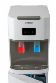 Кулер для воды HotFrost V115АE напольный с электронным охлаждением и нижней загрузкой белый 120211506