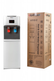 Кулер для воды HotFrost V115С напольный с компрессорным охлаждением белый 120111504
