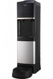 Кулер для воды HotFrost V1950 N напольный с компрессорным охлаждением серебристый/черный 120119501