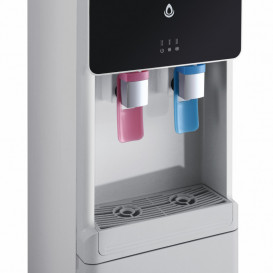 Кулер для воды HotFrost V840S напольный с компрессорным охлаждением серебристый 120184002