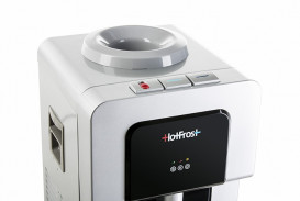 Кулер для води HotFrost V900CS з компресорним охолодженням сріблястий/чорний 120190001