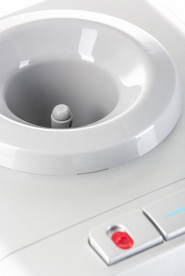 Кулер для воды HotFrost V900CSG напольный с компрессорным охлаждением и газацией серебристый/черный 120190003