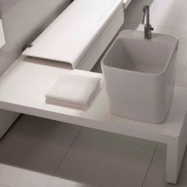 Лавочка під раковину Hatria G-FULL_complementi біла YXHA