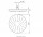 Лейка для верхнього душа з тропічним душем GRB колекція Hydro хром 058215