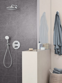 Лійка для верхнього душу Grohe Tempesta 250 з тримачем хром 26668000