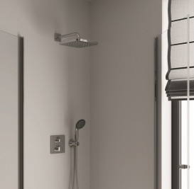Лейка для верхнего душа Grohe Vitalio Comfort 250 Cube 1 режим хром 26695000