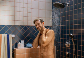 Лійка для верхнього душу Hansgrohe Activera S 240 1 режим EcoSmart хром 28056000