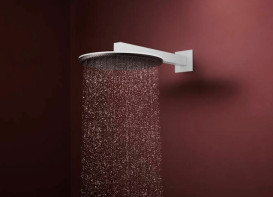 Лійка для верхнього душу Hansgrohe Raindance Alive S 300 1 режим EcoSmart білий матовий 24521700