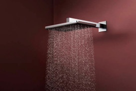 Лійка для верхнього душу Hansgrohe Raindance Alive Q 34х21 см 1 режим хром 24530000