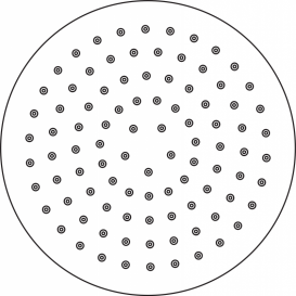 Лейка для верхнего душа Jika Mio Ø 200 мм серый/хром H3677100040411