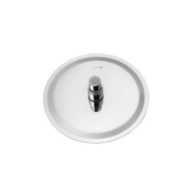 Лейка для верхнего душа Kroner Edelstahl Klassisch-ESG703-20 ⌀200 мм нержавеющая сталь никель CV022950