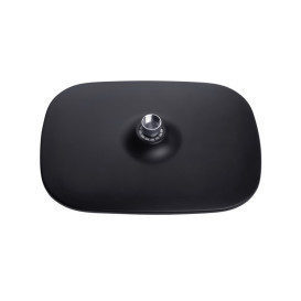 Лейка для верхнего душа Kroner Edelstahl Kubus-SCH704 265х195 мм пластик черный CV031195