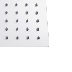 Лійка для верхнього душу Kroner Edelstahl KRPEKub-ESG720-20 200х200 мм нержавіюча сталь нікель брашований CV031737