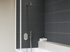 Лейка для верхнего душа Ravak 250х250 мм нержавеющая сталь хром X070520