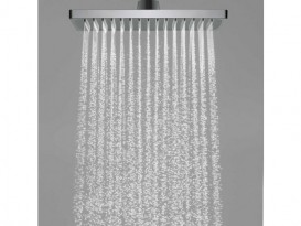 Лейка для верхнього душа з тропічним душем Hansgrohe колекція Crometta E LowPressure 240 1jet хром 26722000