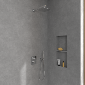 Лійка для верхнього душу Villeroy & Boch Universal Showers 200х200 мм хром TVC00040220061