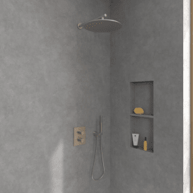 Лейка для верхнего душа Villeroy & Boch Universal Showers ⌀350 мм матовый никель TVC00000300064