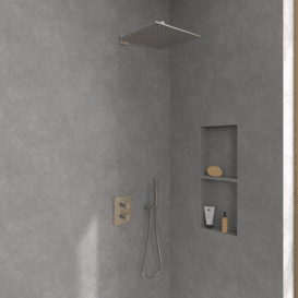 Лейка для верхнего душа Villeroy & Boch Universal Showers 350х350 мм матовый никель TVC00000600064