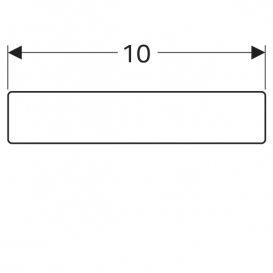 Магнитный кронштейн Geberit Group самоклеящийся 510010000