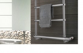 Электрический полотенцесушитель скрытый (BOX) Margaroli Sole 570х657х105 лесенка хром  542/TS