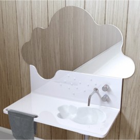 Раковина для ванної Marmorin Dudu 83,7х42 см литий камінь білий 480 084 020 xx x