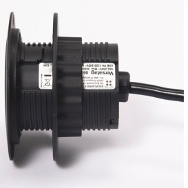 Мебельная розетка ASA Plastici Versatag 1х220В + USB type А черный 060.36F.00001