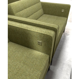 Мебельная USB-розетка ASA Plastici VersaPick USB 5V Type A+C нержавеющая сталь 060.29Z.00041