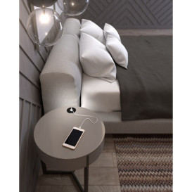 Мебельная USB-розетка ASA Plastici VersaDot USB 5V Type A+A белый/черный/нержавеющая сталь 060.30Y.00008