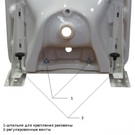 Механічний монтажний стенд для установки раковини Hatria Autonomy метал Y0CE
