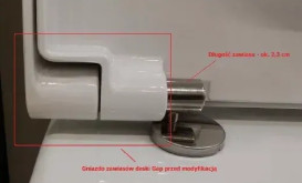 Мікроліфт для сидіння з кришкою для унітазу Roca Gap V2 A801482Z0U