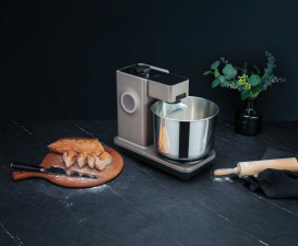 Миксер планетарный Wilfa Probaker Timer KM2GY-T70 нержавеющая сталь серый 602034