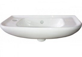 Мини-раковина для ванной Jika Deep 50х23 см отверстие слева белый H8156130001051