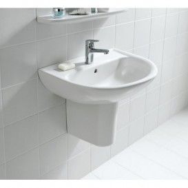 Мини-раковина для ванной Laufen Pro B 45х33 см подвесная белый H8159520001041