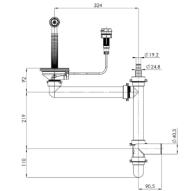 	Мойка для кухни Sink Quality SINK 1KDOL 78X46X21,5 см с переливом наногранит графит SINK.G.1KDOL.X
