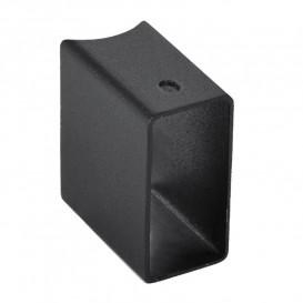 Модуль скрытого подключения полотенцесушителя Laris для круглой стойки Ø 30 черный 73207614