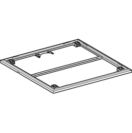 Монтажна рама для душового піддону Geberit Setaplano на 4 ніжки 75х90 см 154.492.00.1
