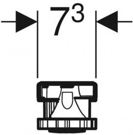 Монтажный комплект для душевого поддона из искусственного камня Geberit Olona длиной до 140 см 554.964.00.1