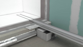 Монтажний комплект для водостічного жолоба Hansgrohe uBox universal 80 см 56012180