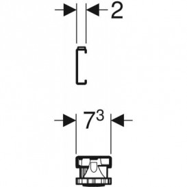 Монтажный комплект Geberit для душевых поддонов 550.950.00.1