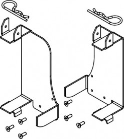 Монтажный комплект TECE TECEone для установки с застенными модулями сухого монтажа со смывным бачком Uni 9880046