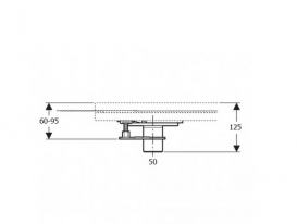 Монтажний набір для душової поверхні Geberit Setaplano для монтажу через перекриття 154.031.00.1