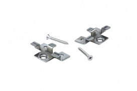 Монтажный набор для террасной доски Bergdeck нержавеющая сталь (упаковка 72 шт) BDZKM0