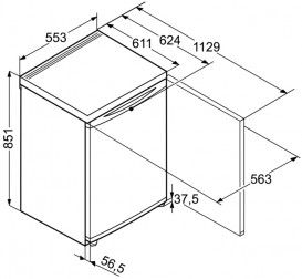 Морозильная камера Liebherr G 1213 Comfort сталь белый G 1213