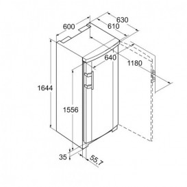 Морозильная камера Liebherr GN 2723 Comfort NoFrost сталь белый GN 2723-24 001